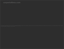 Tablet Screenshot of carparts4less.com